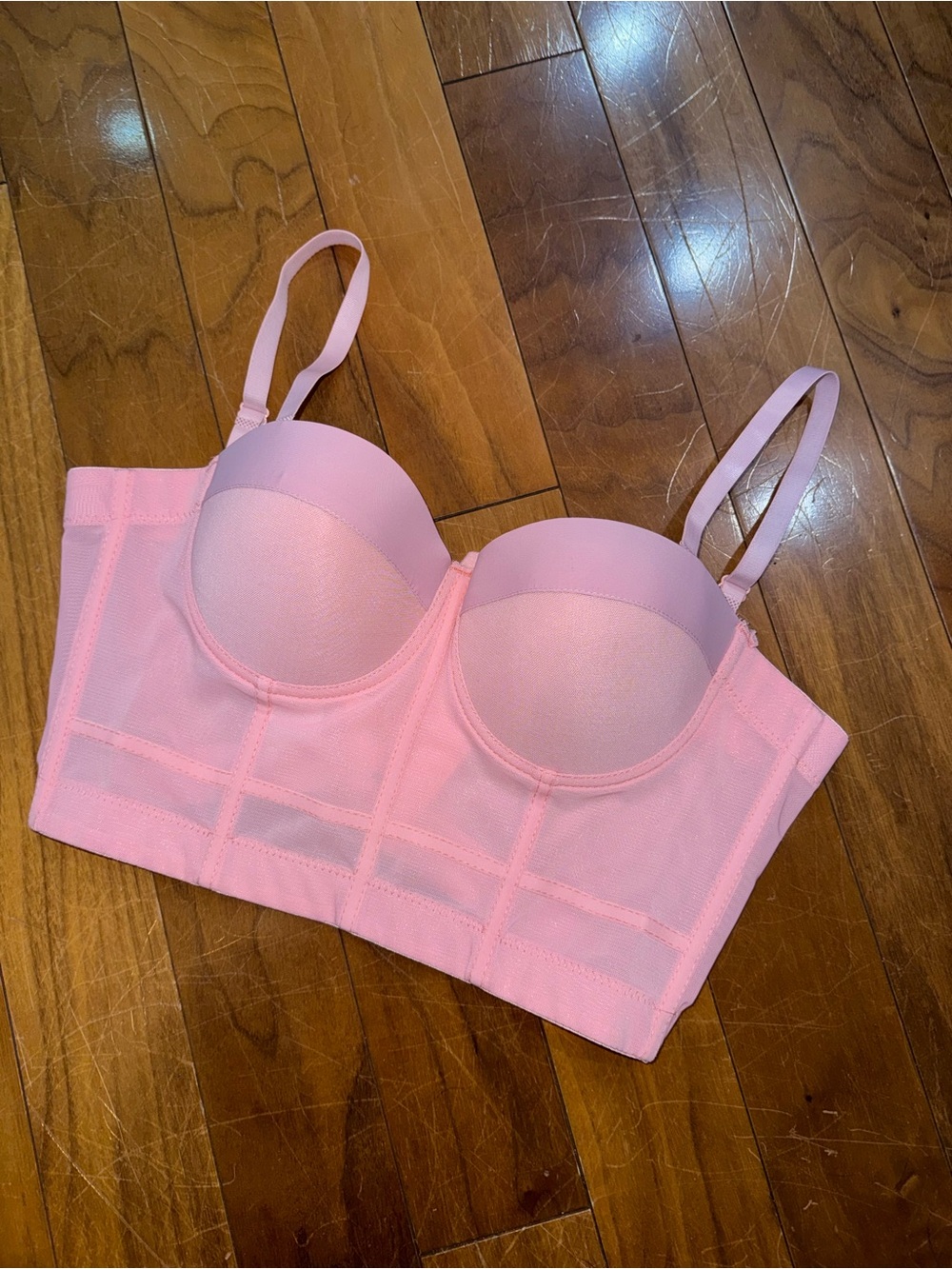 Corset Top in Light Pink